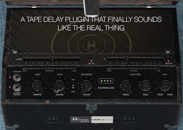 The Best Sounding Tape Delay PLUGIN Is Available Today