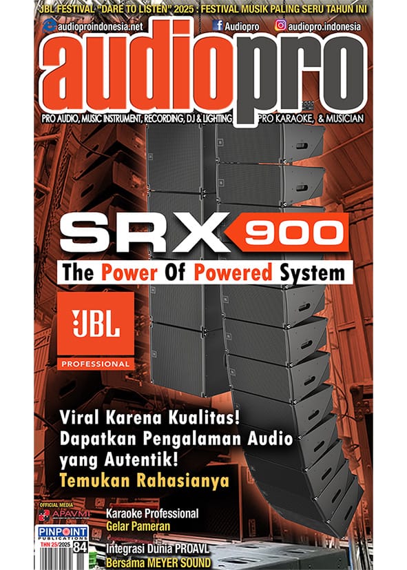 majalah audiopro indonesia speaker line array jbl srx 900 audio sound viral