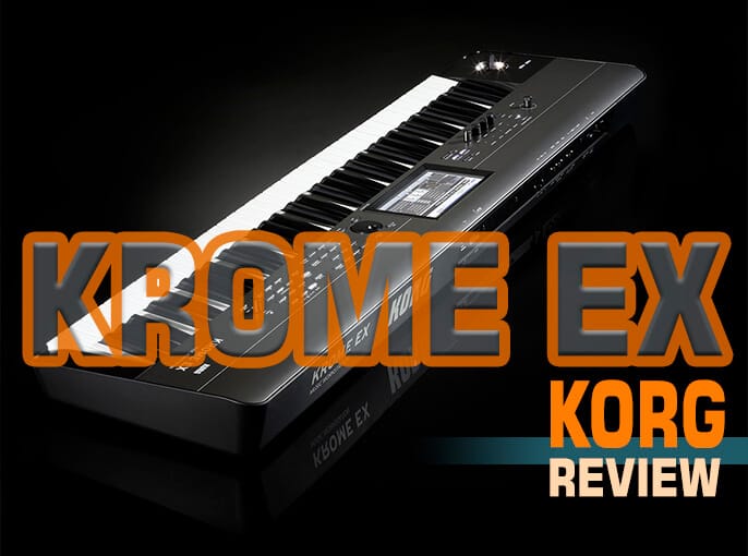 Keyboard Synthesizer KORG KROME EX (The Best Ultimate Review)