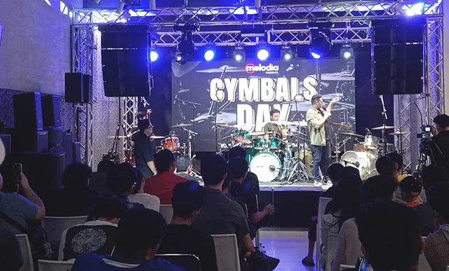 musical instruments cymbals simbal audiopro indonesia musisi music drum melodia demo produk launching