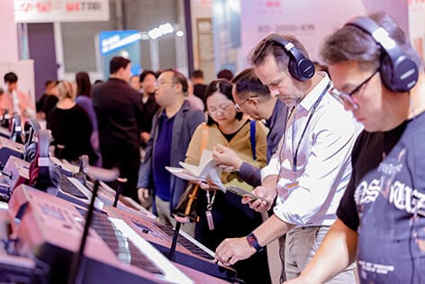 teknologi musik audiopro pameran trade fair music china 2025 musik holistik