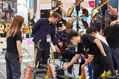 teknologi musik audiopro pameran trade fair music china 2025 musik holistik