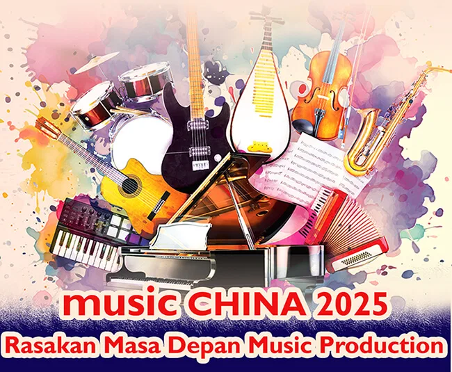 teknologi musik audiopro pameran trade fair music china 2025 musik holistik