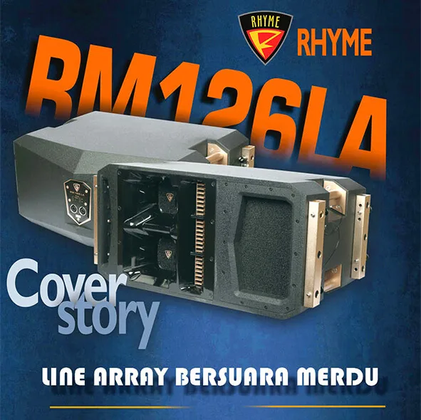 Audiopro sound Sinar baja speaker Line array Rhyme RM 126 LA