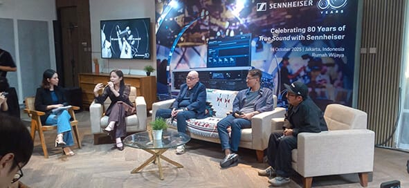 Sennheiser 80 tahun true sound microphone audiopro