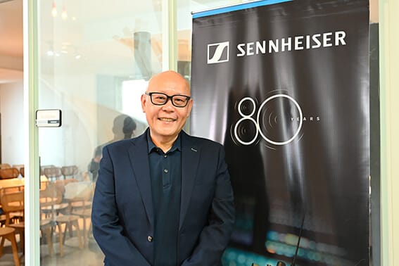 Sennheiser 80 tahun true sound microphone audiopro