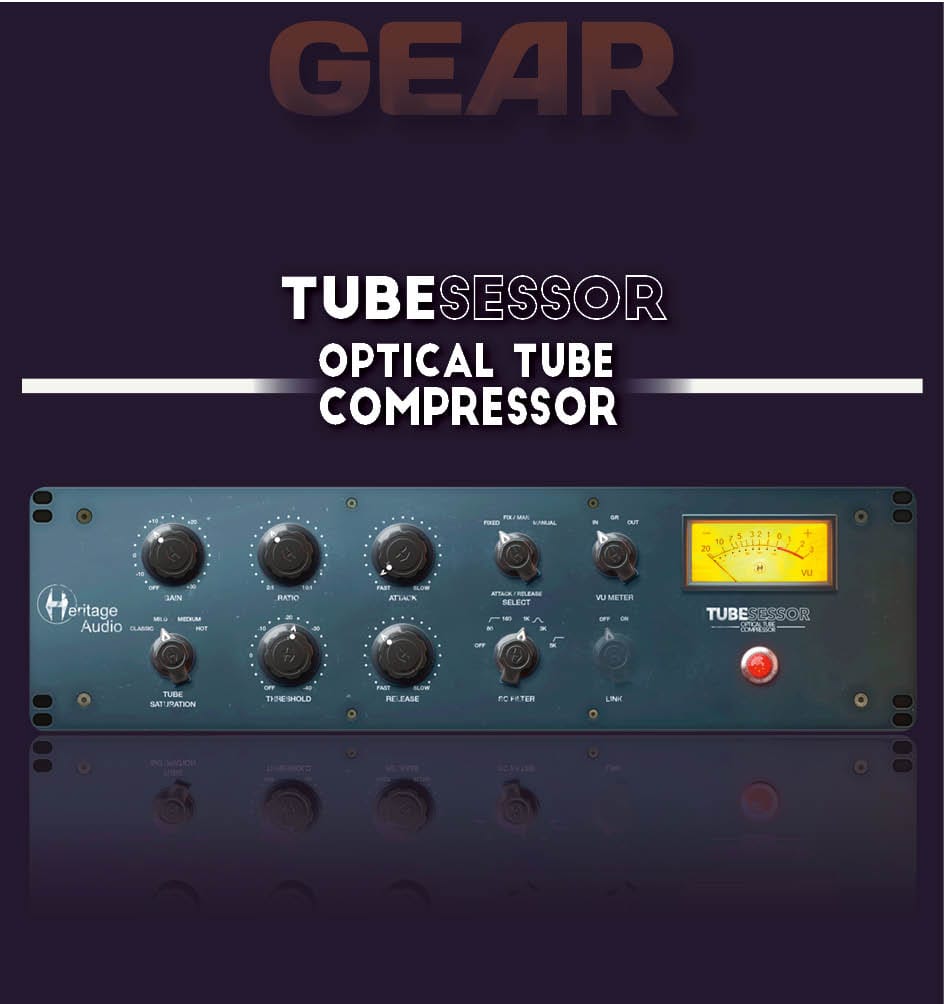studio mixing recording TUBESESSOR Optical Tube Compressor Plugin audiopro